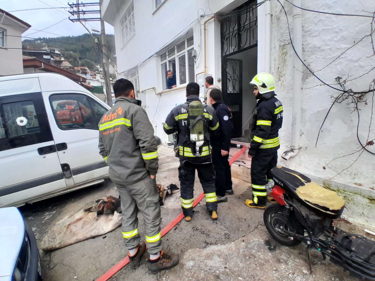 Menteşe Sekibaşı Mahallesi’nde Yangın Çıktı 2